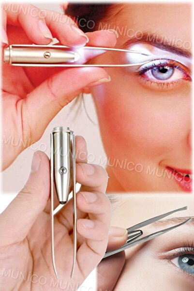 Mucuks Kaş Cımbızı Hafif Makyaj Cımbızı Profesyonel Kaş Paslanmaz Çelik Cımbı...