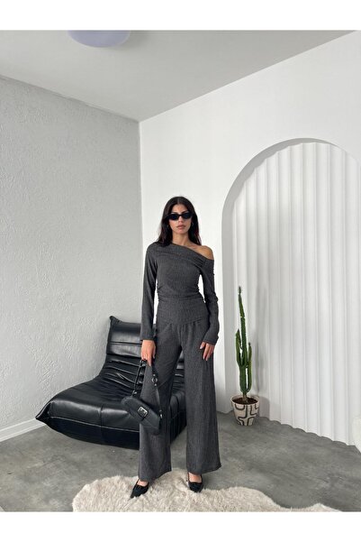 Butik Düşük Kol Yüksek Bel Alt Üst Takım