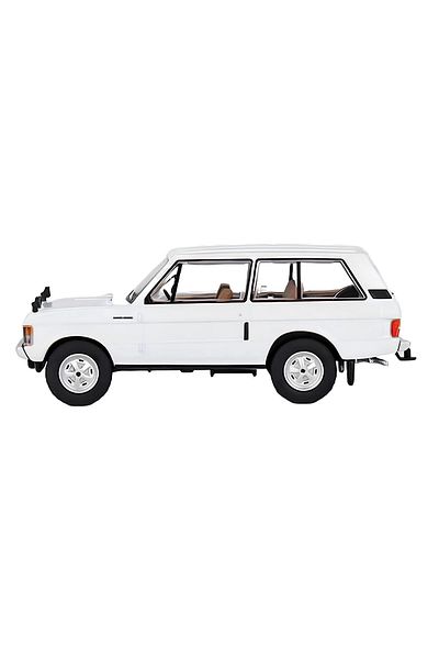 TOYFEST سيارة ميني جي تي 1/64 رينج روفر دافوس بيضاء قابلة للجمع من المعدن