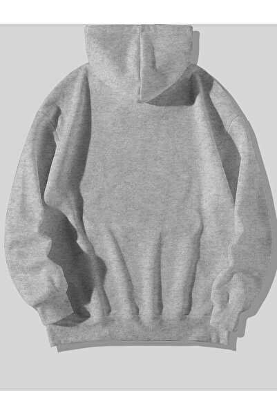 belean Unisex Thick Winter Fleece Inside over Printed Pocket Sweat