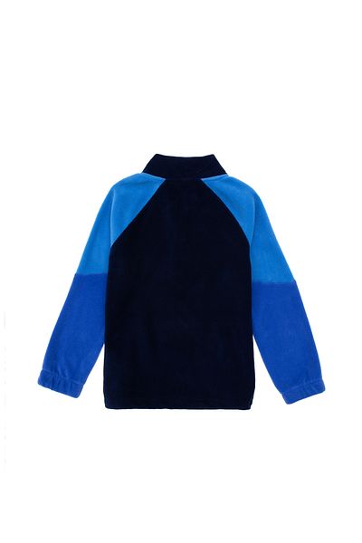 U.S. Polo Assn. Boy's Navy Blue Fleece Sweatshirt with Half Zipper 50290710 -Vr033