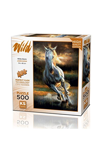 Ks Games 20051 White Storm 500 Parça Puzzle - Puzzle