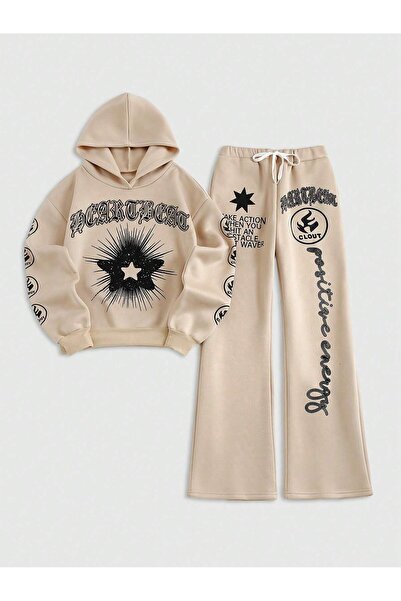 LUNAVISTA Star Unisex Oversize Tracksuit Set