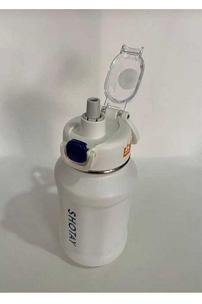 Shotay Flask with Straw Steel St-8238 720ml