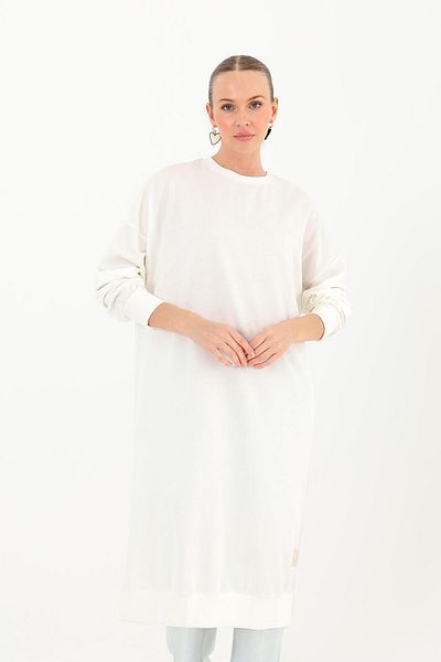 Soul 30645Tun - Ecru Women's Basic Tunic