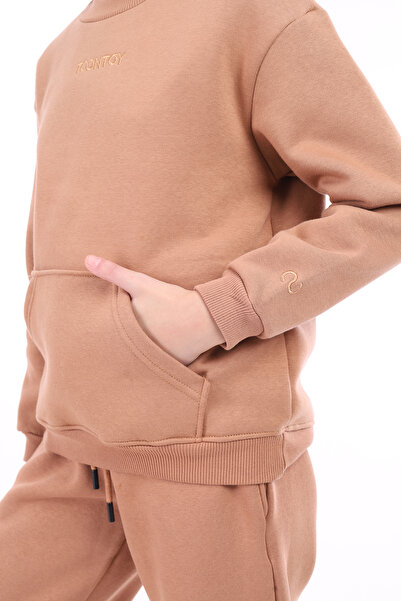 Toontoy Παιδικό φούτερ Unisex με λεπτομέρεια κεντήματος