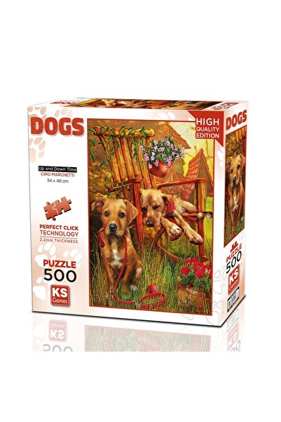 Ks Games Up & Down Time 500 Parça Puzzle