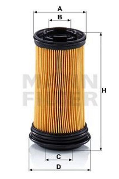 MANN مجموعة مرشحات U5001KIT لسلسلة Renault C-D-T-K 13- Medium -13 Maxity -16