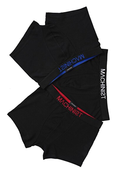 Machinist Men's Premium Flex 3-Pack White-Red-Blue Boxers