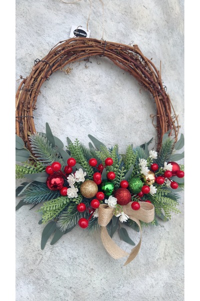 Mori Atölye Christmas Door Ornament