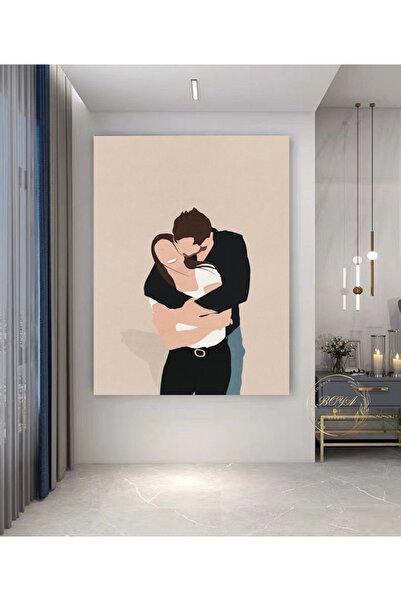 Tunax SEVGİLİYE ALINACAK HEDİYE KANVAS TABLO EV DUVAR SALON OFİS DÜKKAN HEDİY...