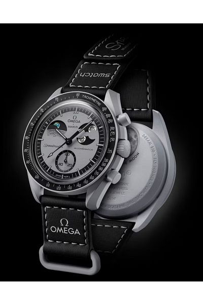 Swatch Omega Bioceramic Moonswatch - Mission to Earthphase So33M700