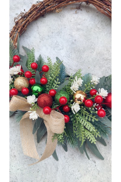 Mori Atölye Christmas Door Ornament