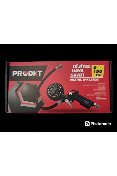 prodht DHT Dijital Hava Saati ,Lastik Basınç Ölçer 0-15 Bar D08080401
