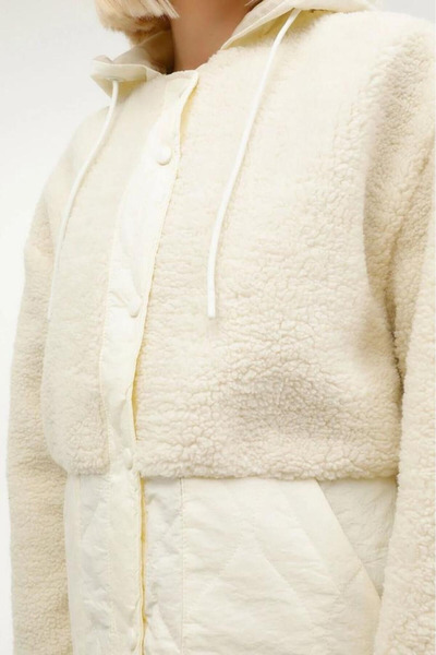lumberjack As001001451 A10119477708010 101194777 Ct2008 Hannah Teddy Jacket 2pr Kadın Mont
