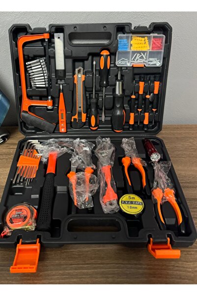 DSTT 105 Parça Özel Alaşım Çelik Profesyonel Alet Takımı El Fenerli