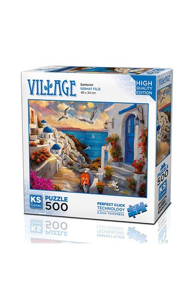 Ks Games Santorini 500 Piece Puzzle