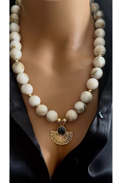 nevaastil takı & aksesuar Gold Plated Design Multiple Necklace