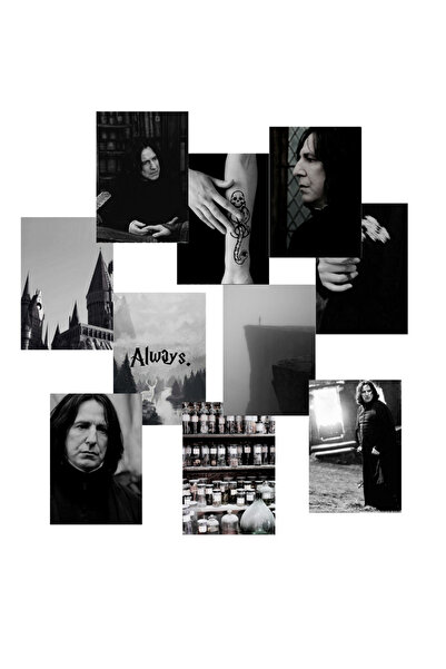 Ororabutik Hogwarts Harry Potter Poster Seti- Severus Snape 10 Adet A5