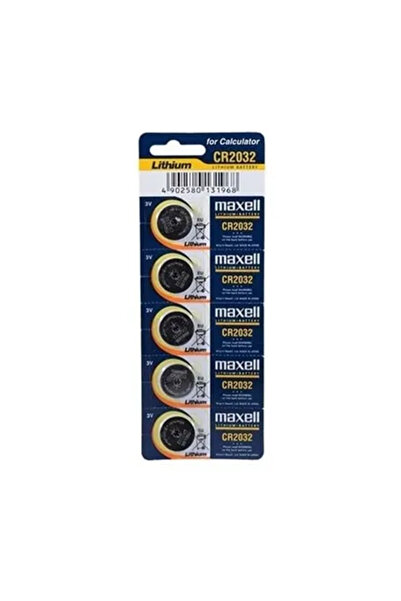 Maxell Cr2032 Lityum Pil 5Li Paket