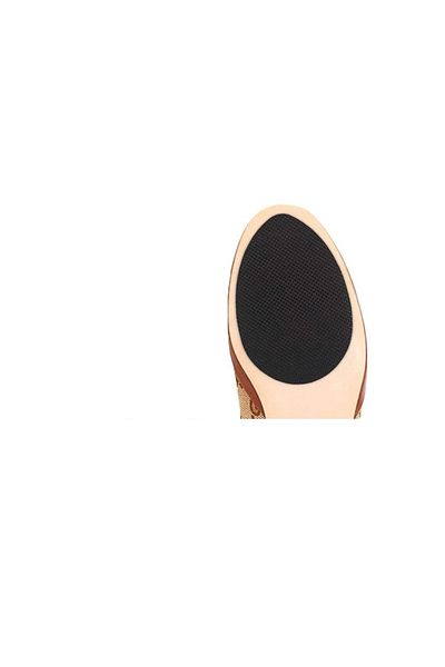 NEYSTORE 2 Pairs - Leather, Stiletto Shoe Bottom Self-Adhesive, Slip, Fall Prevention Insoles, Pad
