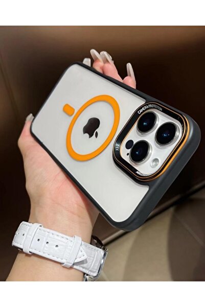 KILIF HOUSE Iphone 15 Plus Uyumlu Lens Hediyeli Joko Magsafe Destekli Kılıf