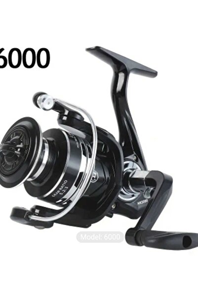 ÇEÇEN HOME معدات صيد الأسماك الدوارة المعدنية لعام 6000 مصنوعة من سبائك الألو...