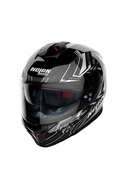 Nolan N80-8 TURBOLENCE N-COM 077 KAPALI KASK