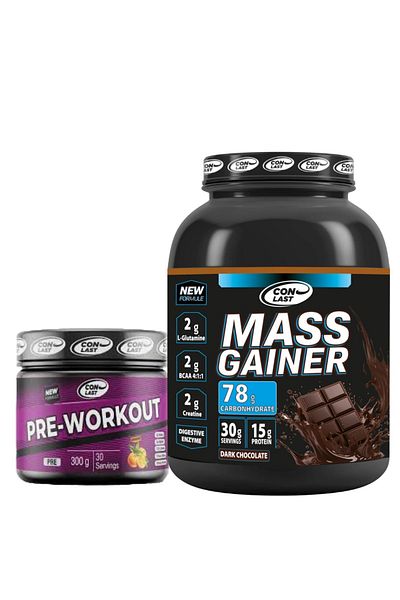 Conlast Mass Gainer 3000g Pre-Workout 300g