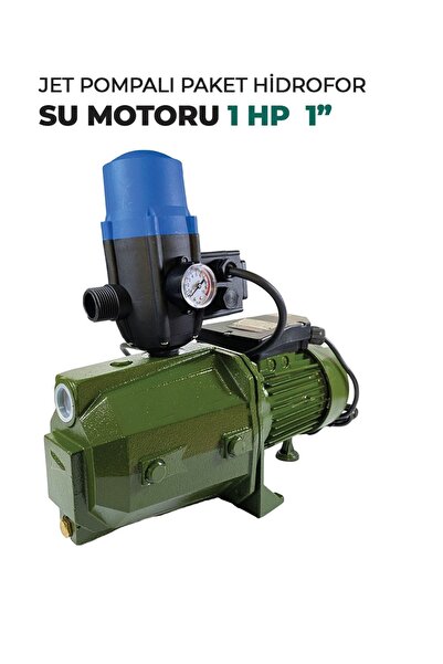 Lieber German Jet 100 Hidromat Pompalı Otomatik Paket Hidrofor Su Motoru 1.5 ...