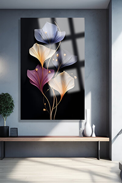 TAULART TABLO DE FLORI CU LUMINĂ DE STICLA DE REZOLUȚIE ULTRA-ÎNALTĂ TABLO DE...