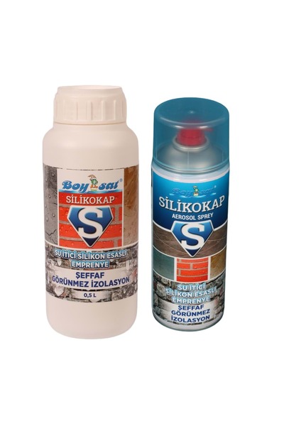 Boysat Evimin Dostu Fırsat Paketi Silikokap Şeffaf Izolasyon 500ml Silikokap ...