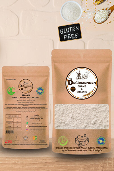 Değirmenden Atalık Tam Pirinç Unu (Gluten İçermez) - 300 Gram