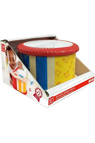 Hape Two-Faced Wooden Drum