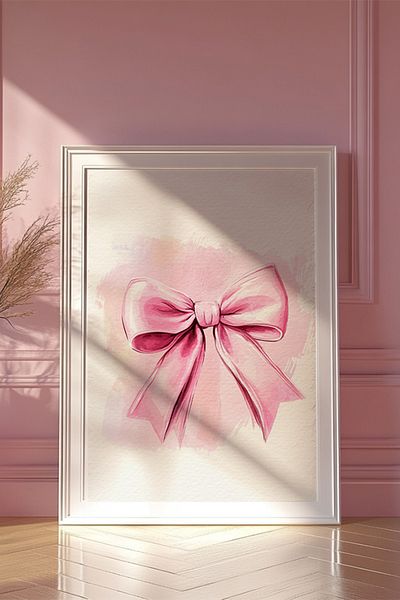 Taranist Αφίσα - Κορδέλα τύχης Pink Ribbon