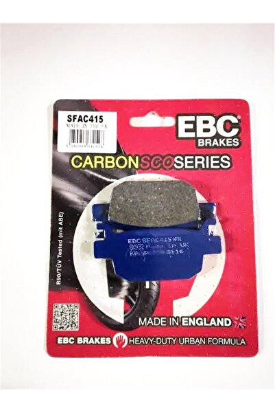EBC FREN BALATASI CARBON SFAC415 2018-2023 Honda NSS250 Forza 250 Uyumlu Arka...