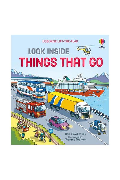 Usborne Look Inside Things That Go