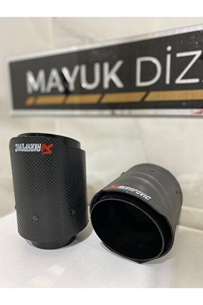 Akrapovic AKRAPOVİC KARBON EGZOZ UCU 90MM TEK --MAYUKDİZAYN--