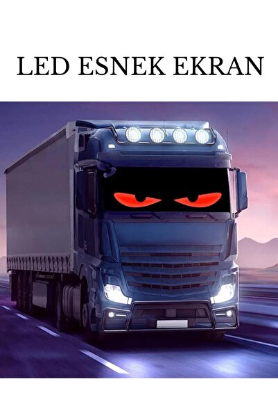 howear Led Türkiye'de İlk 2 Metre (200 Cm Uzunluğunda) Büyük Boy Panel Dijital Ekran Kumandalı Oto Aksesuar