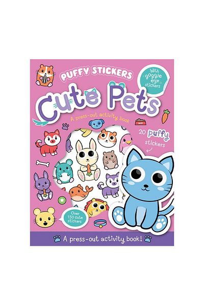 Imagine That Puffy Stickers - Cute Pets