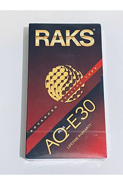 vhs RAKS AQ-E 30 Advanced Quality Tape (PAL) Boş Vhs Kaset