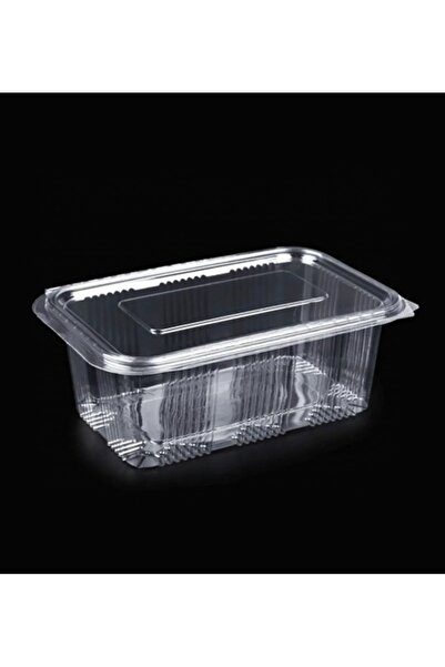 PLASTİKAP Mixed Storee 1500Cc 25 Pieces Disposable Plastic Leakproof Container