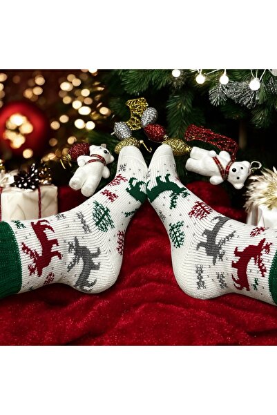 Kadın Noel Çorabı 2'li paket