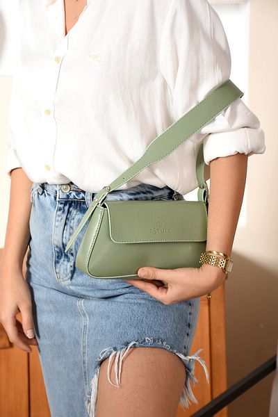 Paradise Mint Women's Shoulder Bag - Stylish Designed Estute