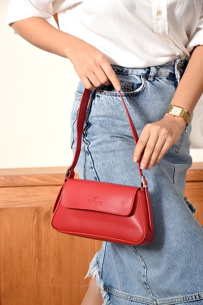 Paradise Claret Red WOMEN'S WALLET DESIGN ARM BAG