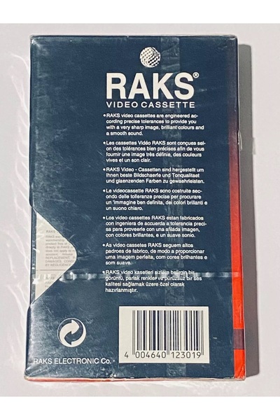 Raks AQ-L 410 Advanced Quality Tape Betamax) Boş Video Kaseti