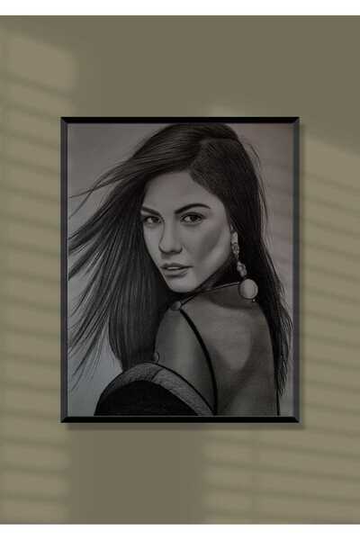Tasarım Kişiye Özel Karakalem Tablo (1 Kişilik)