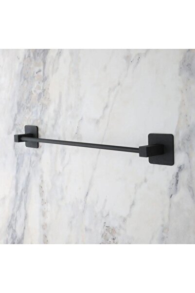 RiverWorld Suport pentru prosoape River World Black Stick - Autoadeziv