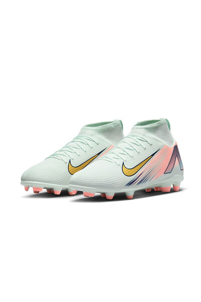 Nike Green Kids Grass Floor Football Boots - Fz1609-300 Jr Superfly 10 Club Mds Fg/Mg