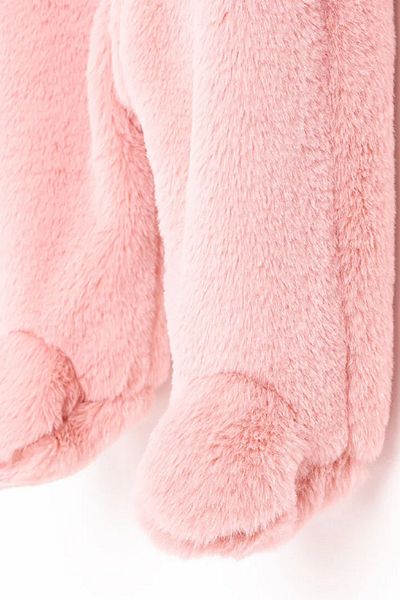 PODIUM GYM Newborn Cute Stylish Winter Plush Booties Jumpsuit Girls-Baby Jumpsuit